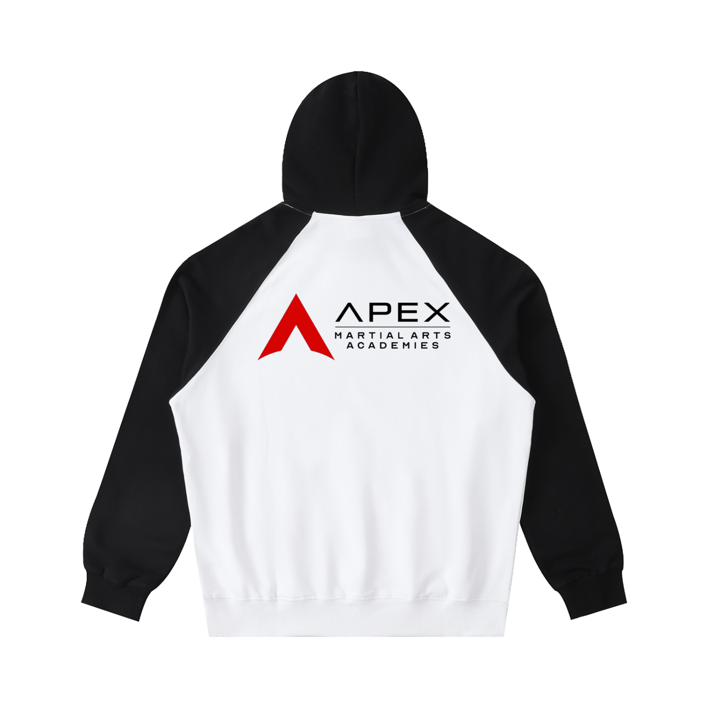 Color-Block Raglan Sleeve Hoodie