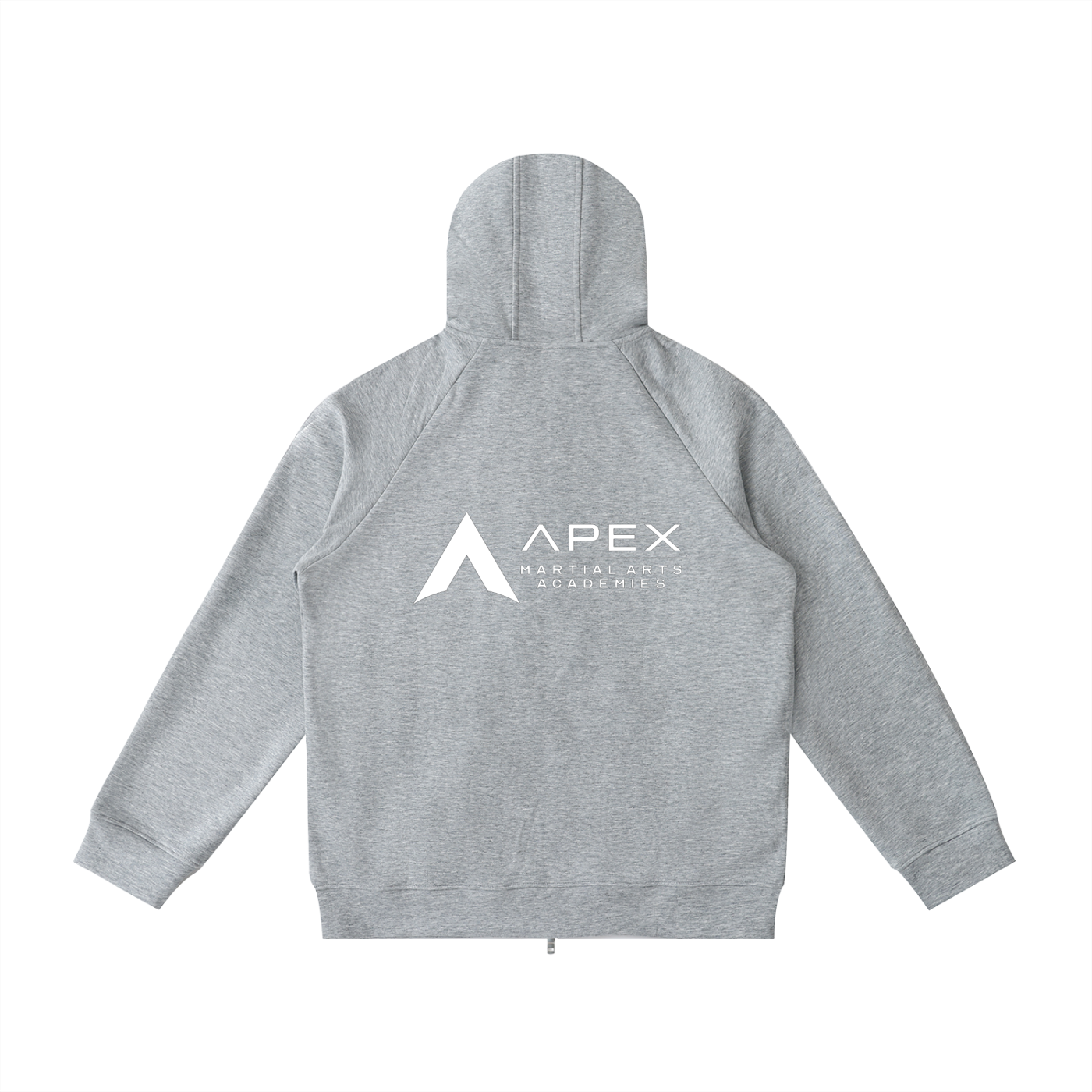Heavyweight Raglan Sleeve Zip Hoodie
