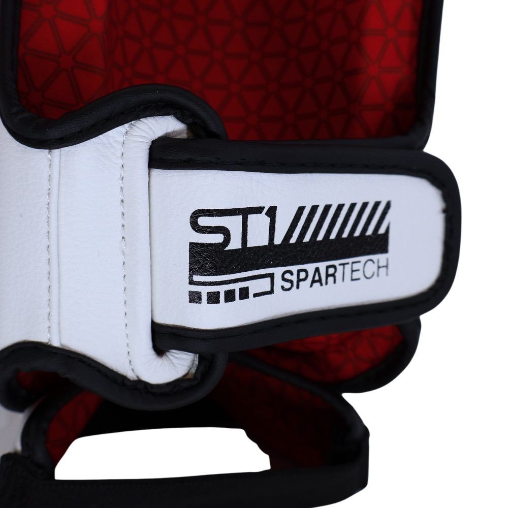 Playerz SparTech Shin Guards - White/Black
