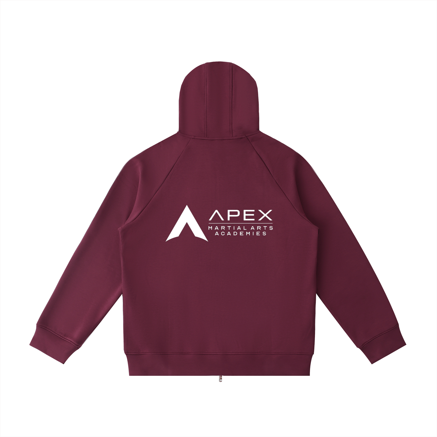 Heavyweight Raglan Sleeve Zip Hoodie