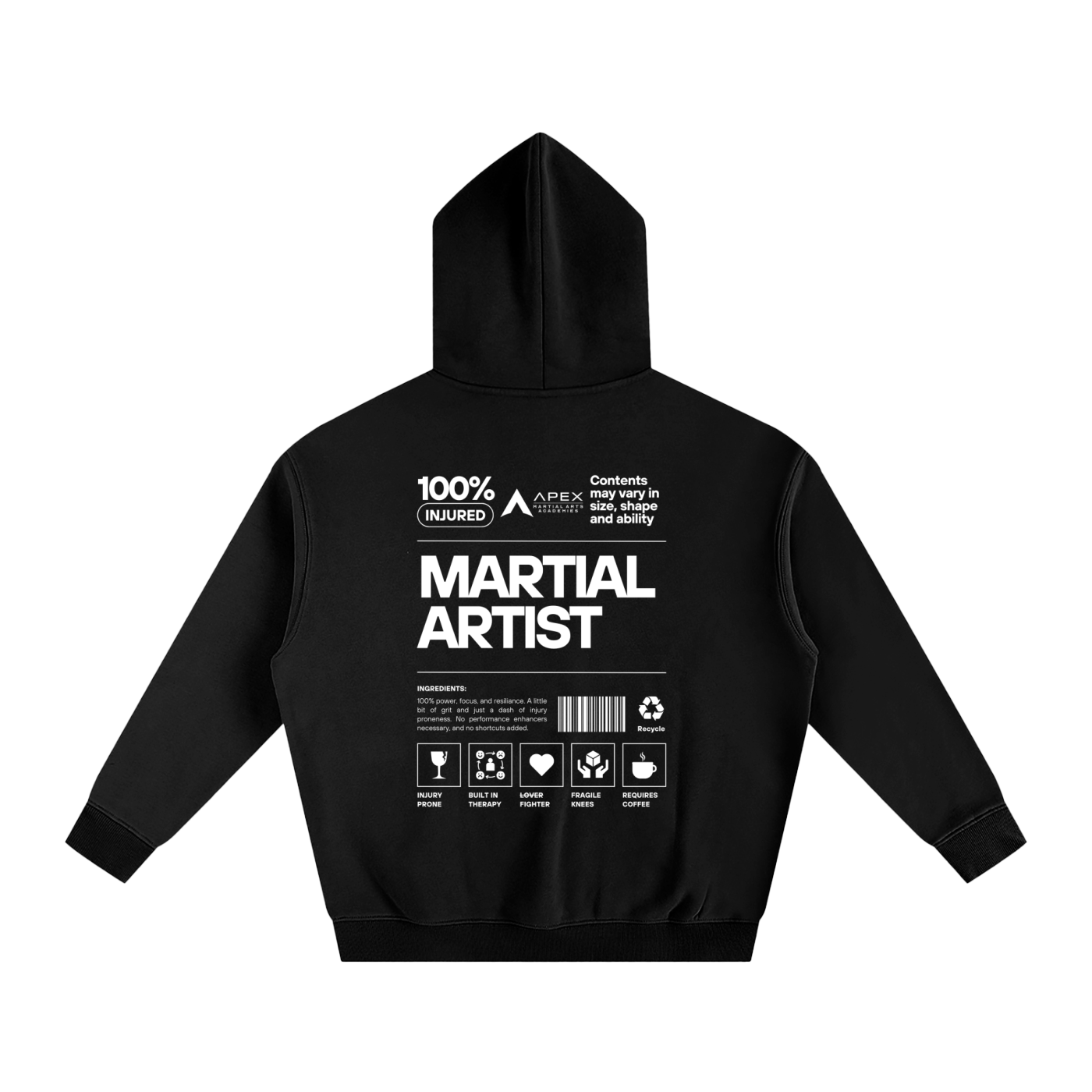 Oversize Fleeced Hoodie
