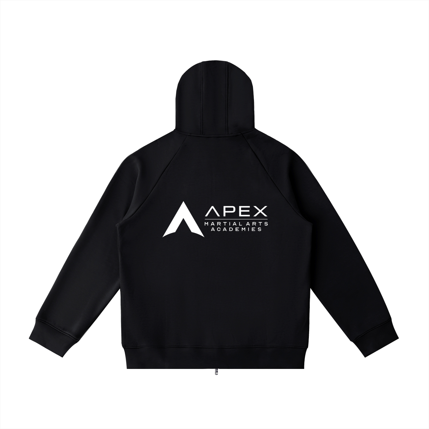 Heavyweight Raglan Sleeve Zip Hoodie