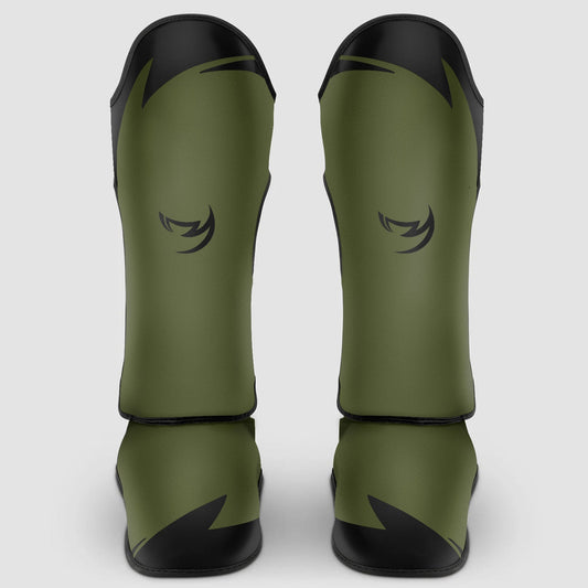 Khaki/Black Fumetsu Ghost S3 Thai Shin Guards
