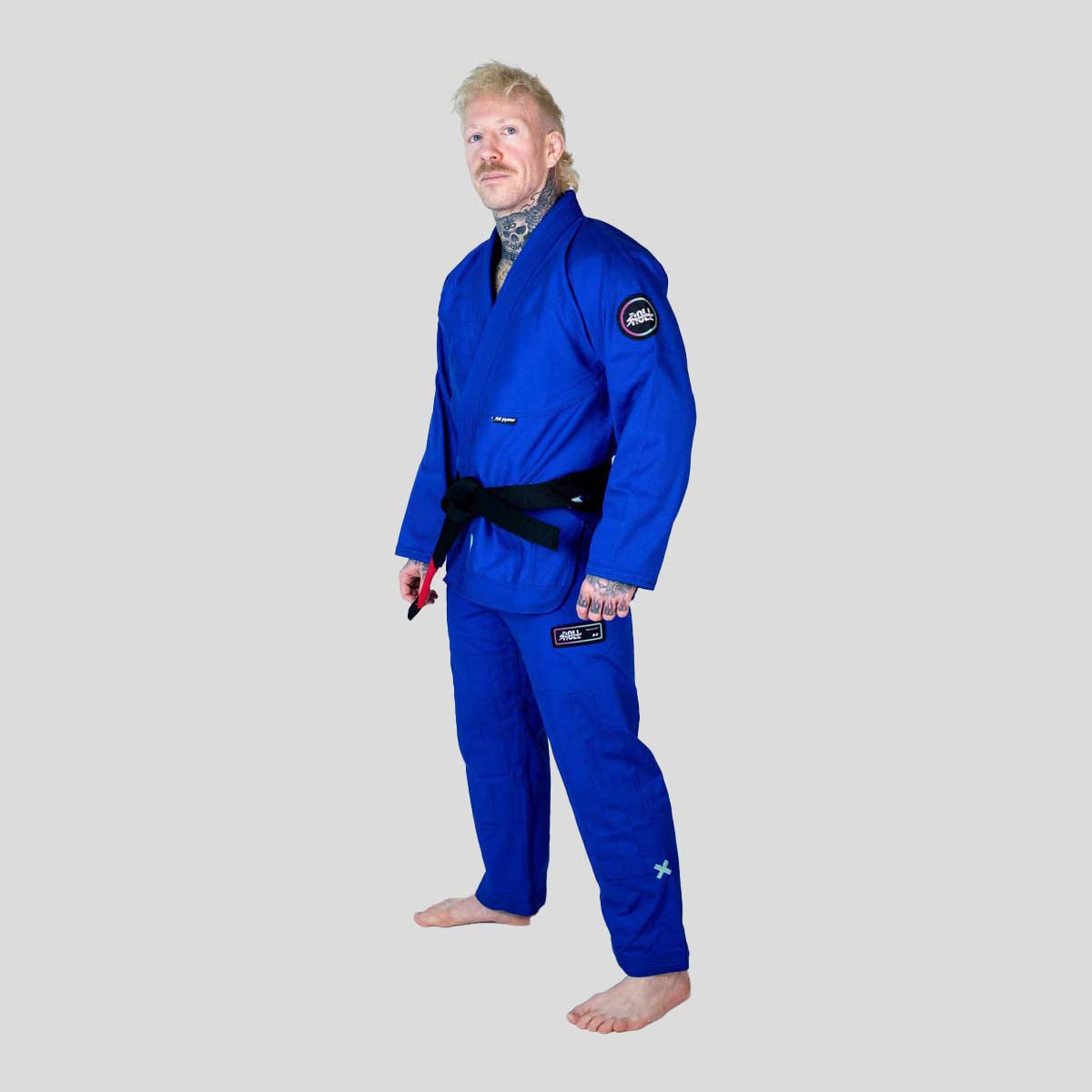 Roll Supreme The Low Key BJJ Gi Blue