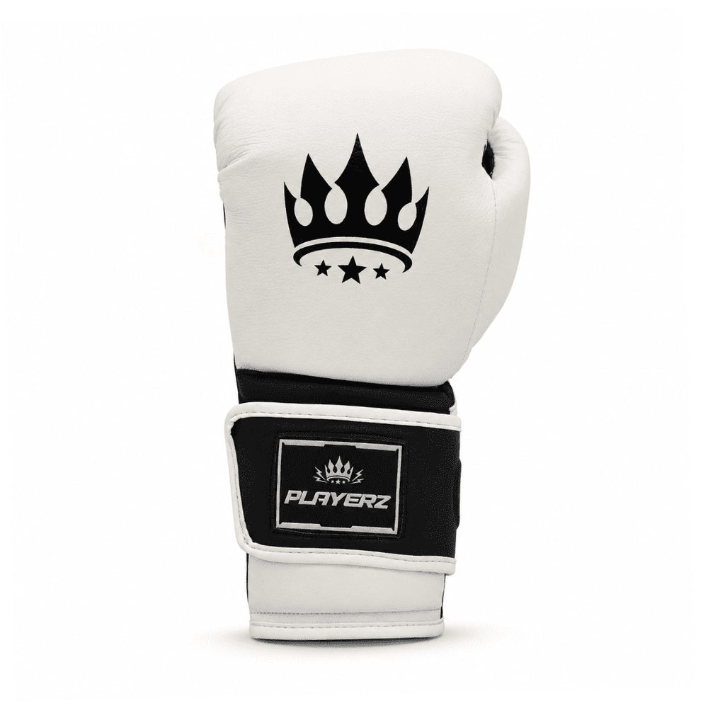 Playerz ProTech Boxing Gloves - White