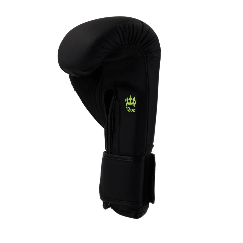 Playerz SparTech Boxing Gloves - Black/Neon