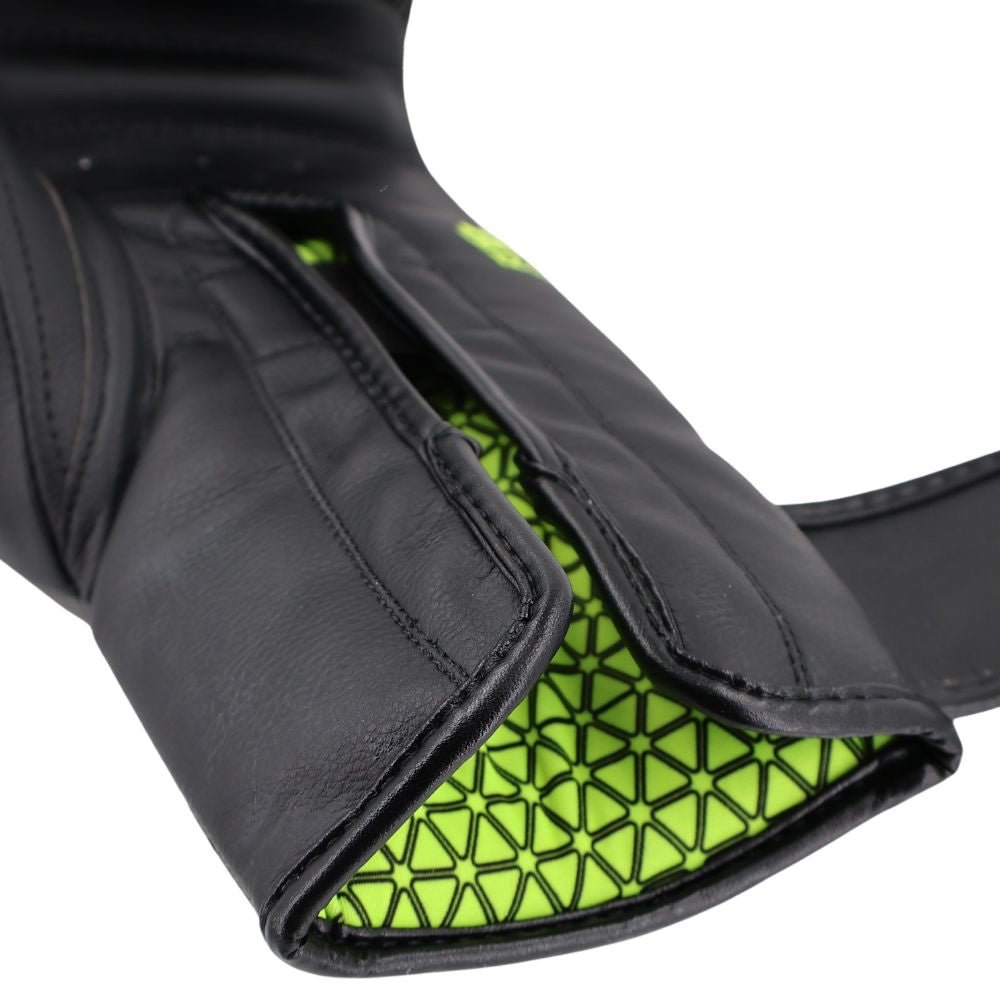 Playerz SparTech Boxing Gloves - Black/Neon