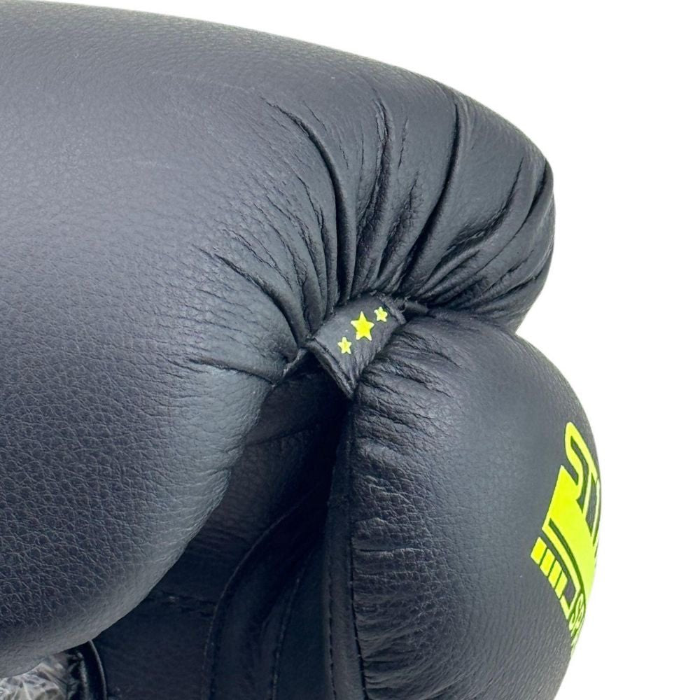 Playerz SparTech Boxing Gloves - Black/Neon