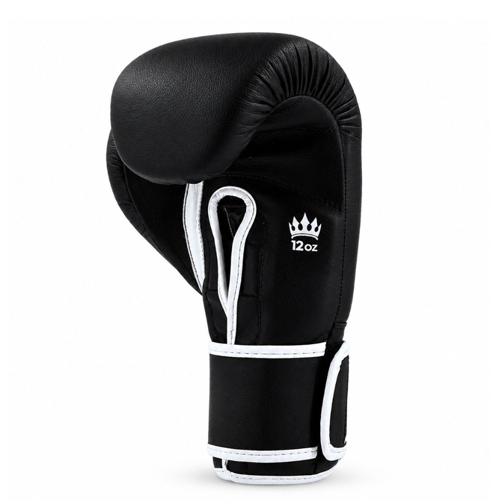 Playerz SparTech Boxing Gloves - Black/White