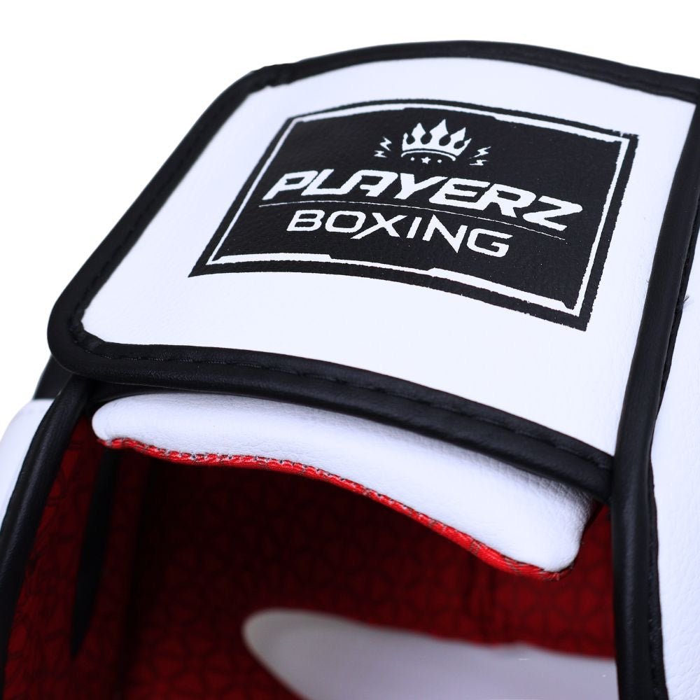 Playerz SparTech Head Guard - White/Black