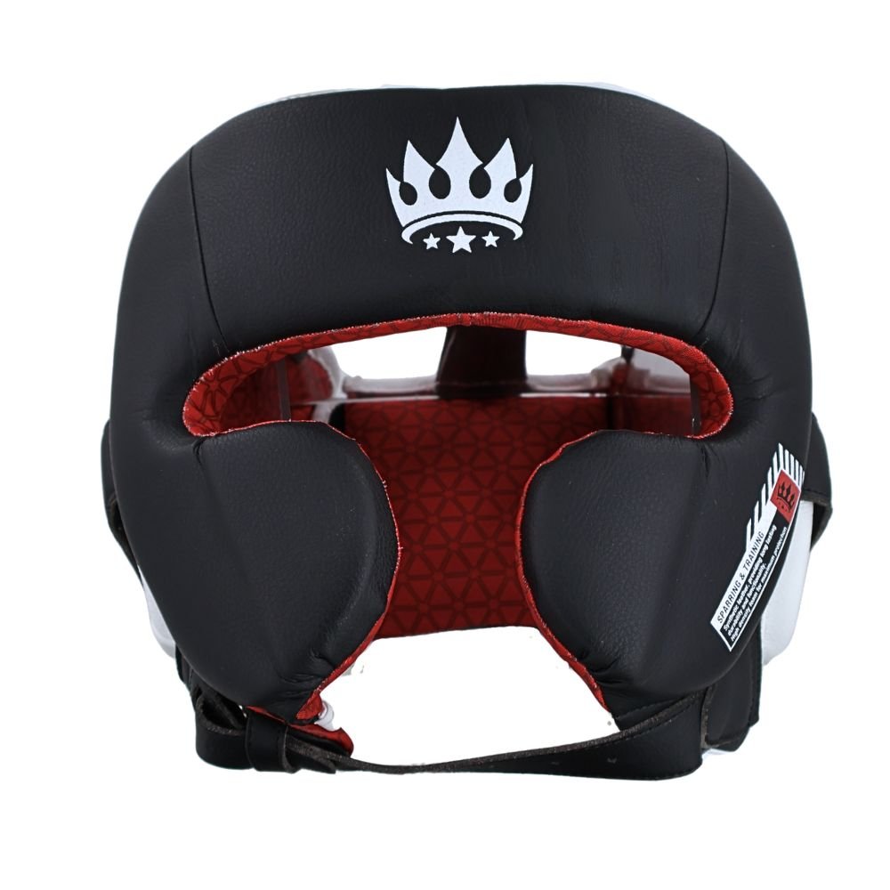Playerz SparTech Pro Head Guard - Black/White