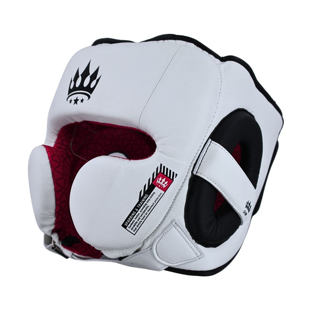 Playerz SparTech Pro Head Guard - White/Black