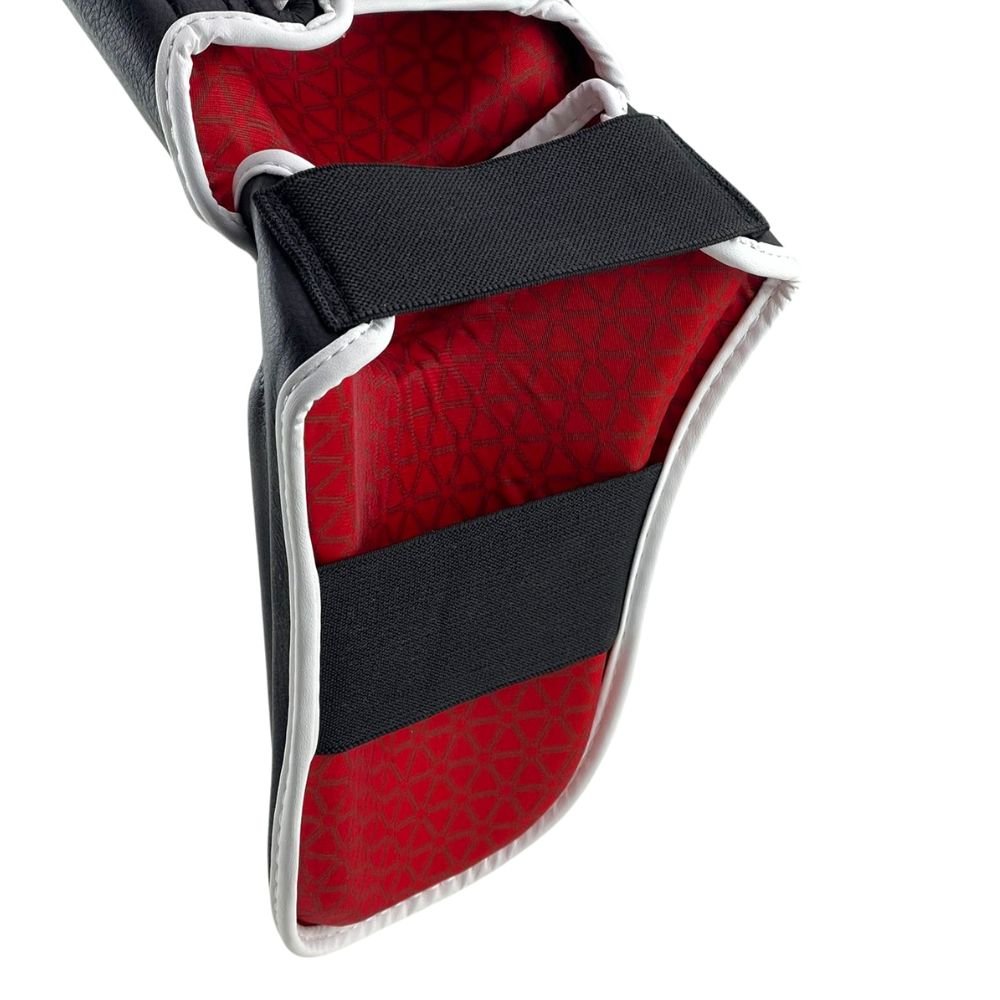 Playerz SparTech Shin Guards - Black/White